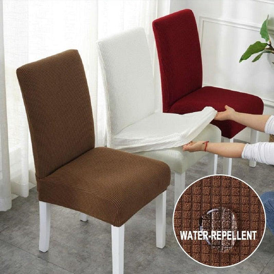 Cheap Waterproof Chair Cover Elastic Spandex Chair Covers for Dining Room Kitchen Stretch Chair Slipcover High Back Chair Covers For Dining Room Dining Kitchen Stretch Decorative Waterproof Spandex Chair Protectors Cover