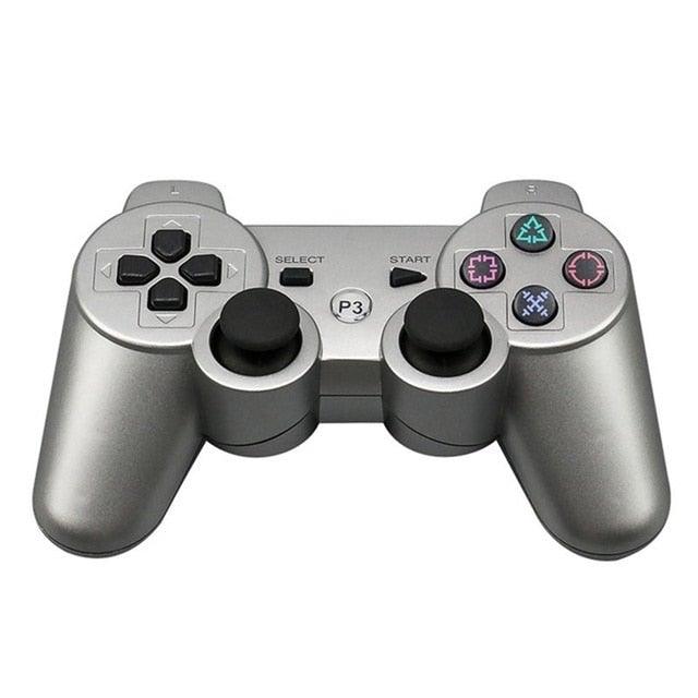 Classic Blue Bluetooth Wireless Joystick Gamepad Controller Compatible With PC Monitor Laptop