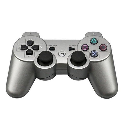 Classic Blue Bluetooth Wireless Joystick Gamepad Controller Compatible With PC Monitor Laptop