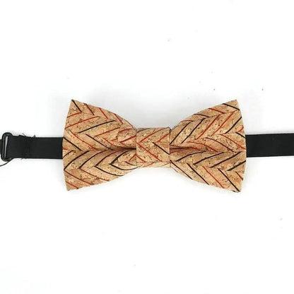 Classic Children Striped Elegant New Bow Tie Cute Kids Design Boys Brown Color Printed Bowties