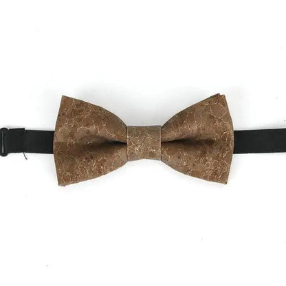 Classic Children Striped Elegant New Bow Tie Cute Kids Design Boys Brown Color Printed Bowties