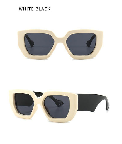 Classic Frames Style New Vintage Fashion Square Sunglasses For Men & Women Famous Luxury Design Big Frame Gradient SunGlasses For Female