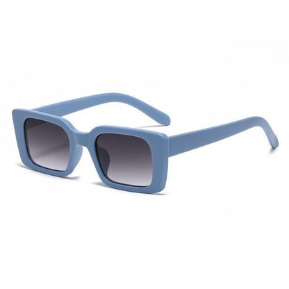 Classic New Rectangle Shape Sunglasses For Women Rectangle Sunglasses for Women 90’s Vintage Shades Square Thick Frame Glasses Luxury Design New Small Square  Eyewear Decent Shades