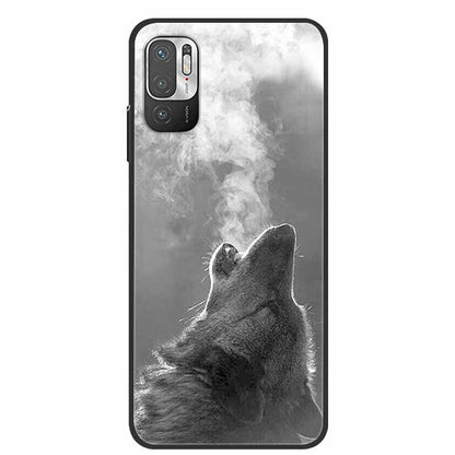 Classic Pattern Soft Slim Gel Silicone  Back Cover Case For Xiaomi Redmi Note 10 5G Case Shockproof Soft silicone Back Cover For Redmi Note 10 5G Phone Cases Note10 5G Cute Cartoon