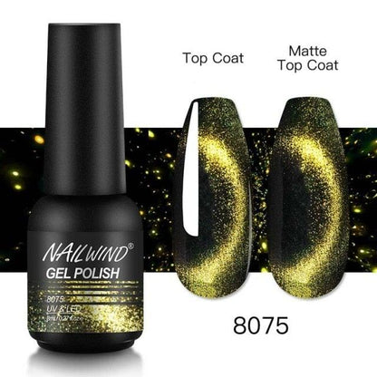Colorful Glossy Gel Nail Polish 8ml Modern Permanent UV LED Nails Gel Luxury Fashion For Women and Girls Shine Design