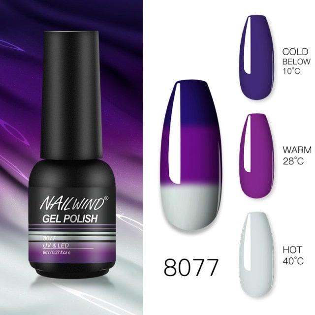 Colorful Glossy Gel Nail Polish 8ml Modern Permanent UV LED Nails Gel Luxury Fashion For Women and Girls Shine Design