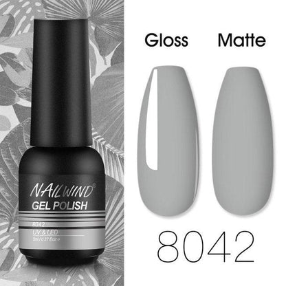 Colorful Glossy Gel Nail Polish 8ml Modern Permanent UV LED Nails Gel Luxury Fashion For Women and Girls Shine Design