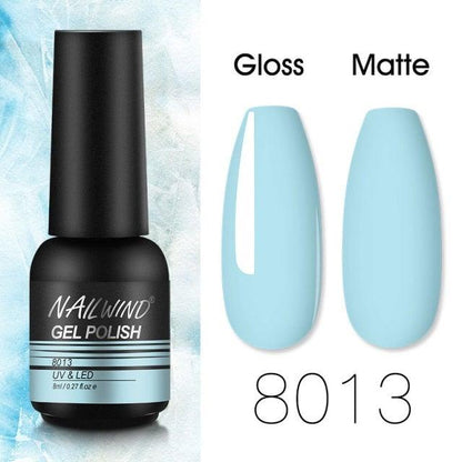 Colorful Glossy Gel Nail Polish 8ml Modern Permanent UV LED Nails Gel Luxury Fashion For Women and Girls Shine Design