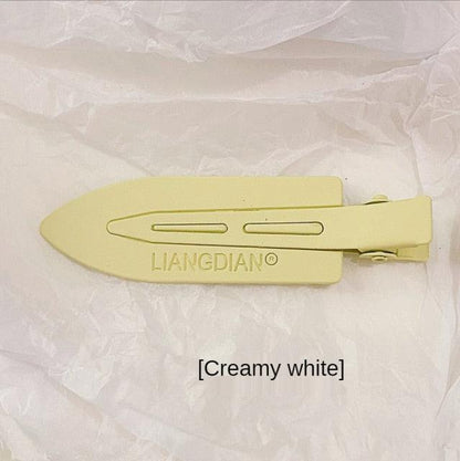 Colorful Hair Clips Seamless Metal Barrettes No Mark Pin Curl Clip Makeup No Crease Hair Styling Tools Modeling Styling Tools Hairpin Gorgeous Hair Accessories For Women