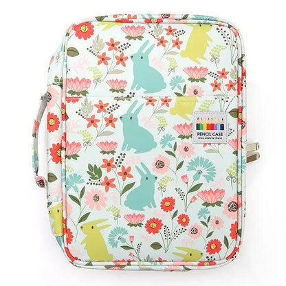 Colorful Large Capacity Pencil Bag Organizer Portable Multilayer Holder  Big Pencil Bag