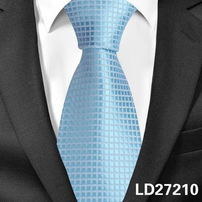 Colorful Men Necktie Business Wedding Fashion Various Colors Easy Match Ties For Men Men's Necktie Classic Tie Business Suit Accessory Elegant Tie
