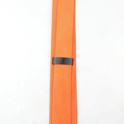 Colorful Men Polyester Slim Men Necktie Simple Design Party Necktie Wedding And Daily Wear Neck Ties