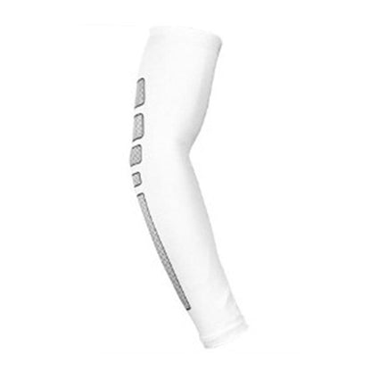 Compression Sleeve Sports Arm Cover Basketball Cycling Arm Warmer Summer Running UV Protection Volleyball UV Sun Protection Cooling Arm Sleeves Compression Sports Cover Up Arm Sleeve For Biking Cycling Outdoor Sports