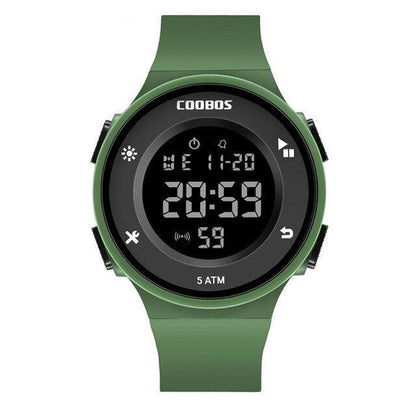 Creative Design Boys Watches Waterproof Unique Removable Strap Watch For Mens Led Digital Wrist Watches Sports Large Face Waterproof Wrist Watches For Men With Stopwatch Alarm