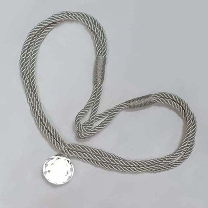 Crystal Bead Curtain Tieback Bling Diamond Bandage Rope Accessories Curtains Holder Buckle Tie Home Decorative Tieback Flower Curtain Clips Buckle with Stretchy Wire Rope For Home Office Decoration