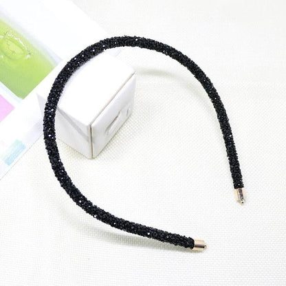 Crystal Beaded Hair Band 2020 Fashion Headwear Girl Women Handmade Hair Accessories Headwear Pearl Flower Headband Gorgeous Hair Accessories For Women