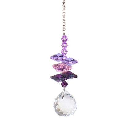 Crystal Garden Sun-catcher Hanging Crystals Prisms Ornament For Window Glass Chandelier Solar Hummingbird Owl Wind Chimes Rainbow Chaser  Garden Hanging  Curtain Pendant Home Decor Gift Boxed Sun Catcher Gift Idea For Mom Friends Grandma Hummingbird