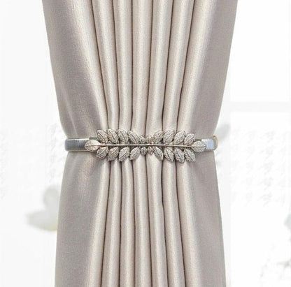 Curtain Tieback High Quality Elastic Holder Hook Buckle Clip Pretty And Fashion Polyester Decorative Home Accessories Modern Simple Style Curtain Tie Backs