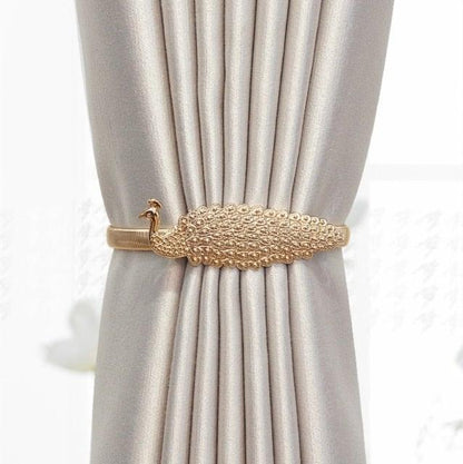 Curtain Tieback High Quality Elastic Holder Hook Buckle Clip Pretty And Fashion Polyester Decorative Home Accessories Modern Simple Style Curtain Tie Backs