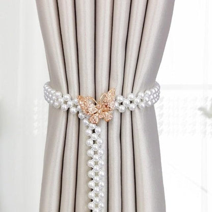 Curtain Tieback High Quality Elastic Holder Hook Buckle Clip Pretty And Fashion Polyester Decorative Home Accessories Modern Simple Style Curtain Tie Backs