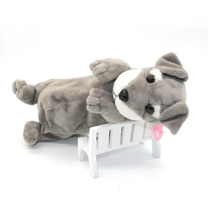 Cute Cartoon Dog Pencil Case For Teen Girls Cosmetic Bag Vintage Lightweight Stationery School Case