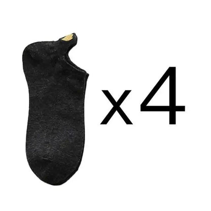 Cute Heart Design 4 Pairs Socks For Women Fashion Spring Cotton Modern Girls Casual Outdoor Socks For Women