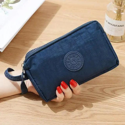 Cute Pink Leather Woman Wallet Fashion Stylish Zipper Mini Bag For Women Short Simple Wallets