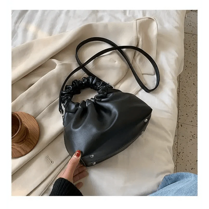 Cute Small Women's Leather Clutches Vintage Style Shoulder Messenger Bags , Handbag And Purses For Women