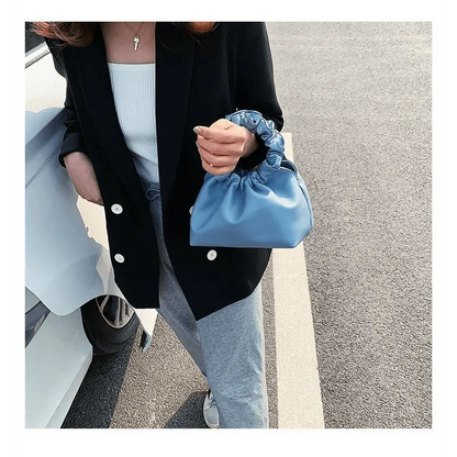 Cute Small Women's Leather Clutches Vintage Style Shoulder Messenger Bags , Handbag And Purses For Women
