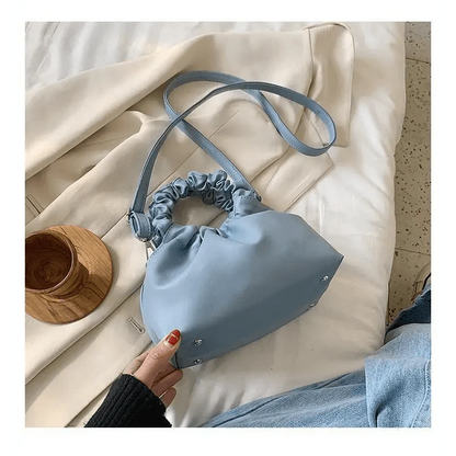 Cute Small Women's Leather Clutches Vintage Style Shoulder Messenger Bags , Handbag And Purses For Women