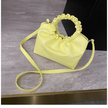 Cute Small Women's Leather Clutches Vintage Style Shoulder Messenger Bags , Handbag And Purses For Women