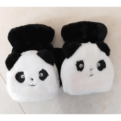 Cute Winter Warm Soft Half Finger Thick One Size Gloves For Women Fashionable Warm Comfortable Stylish Gloves For Girls