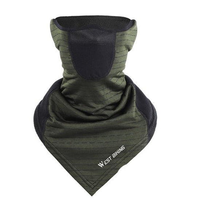 Cycling Mask Winter Warm Running Scarf Balaclava Velvet Bike Full Face Mask Headwear Climbing Fishing Skating Hat Motorbike Biker Racing Breather Mask Tactical Airsoft Cap Scarf Mask Ski Hat Spring Summer For Men Women