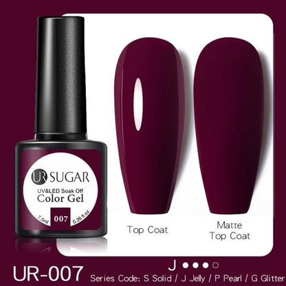 Dark Blue Matte Colorful UV Nail Gel Polish Semi Permanent Popular High Quality Fashion Design