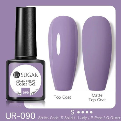 Dark Blue Matte Colorful UV Nail Gel Polish Semi Permanent Popular High Quality Fashion Design