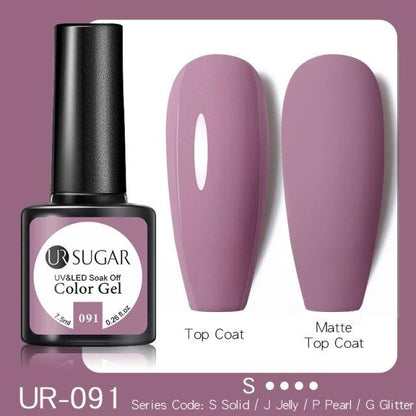 Dark Blue Matte Colorful UV Nail Gel Polish Semi Permanent Popular High Quality Fashion Design