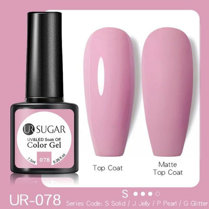 Dark Blue Matte Colorful UV Nail Gel Polish Semi Permanent Popular High Quality Fashion Design