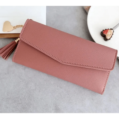 Dazzling Wallets For Phone, Clutch Bag, Purses, Long Wallets For Girl And Ladies Cute Money Coin Pocket And Card Holder Tassel Wallets