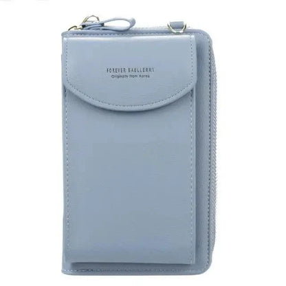 Dazzling Women Wallet Bags Big Card Holder Clutch Messenger Long Shoulder Straps - Trendy Designer Female Clutch Cross Body Bag