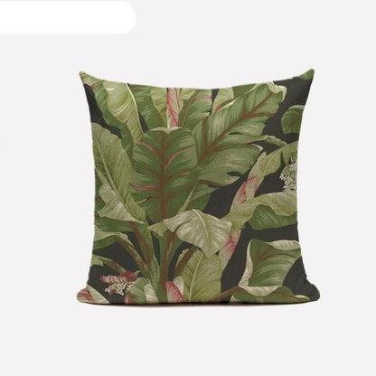 Decorative Linen Cotton Pillow Case Green Throw Pillowcase Outdoor Throw Pillow Cases Decorative Cushion Cover Cotton Linen Farmhouse Home Decor For Couch Sofa Bedroom Farmhouse Style Cushion Cover
