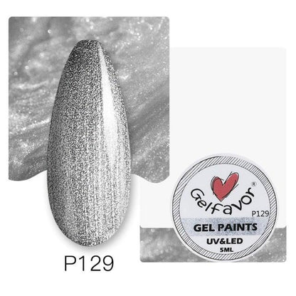 Diamond Gel Nail Polish 5ML Permanent Varnish Painting UV Manicure Reflective Sparkling Luxury Design Nail Gels for Women and Girls