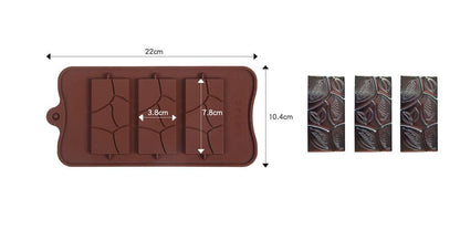 Digit Silicone Chocolate Mold Non-Stick Cake Mould Jelly Candy 3D Molds Kitchen Accessories Reusable Baking Tools Silicone Letter Mold And Number Candy Molds