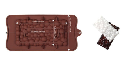 Digit Silicone Chocolate Mold Non-Stick Cake Mould Jelly Candy 3D Molds Kitchen Accessories Reusable Baking Tools Silicone Letter Mold And Number Candy Molds