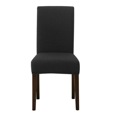 Dining Room Chair Cover Spandex Elastic Stretch Slipcover For Chairs Kitchen Hotel Banquet Sure Fit Home Décor Stretch Short Dining Room Chair One Piece Slipcover Form Fit Polyester/Spandex Machine Washable