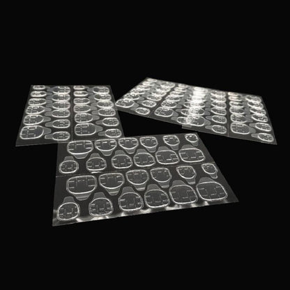 Double Sided False Nail Art Adhesive Tape Glue Sticker Tips Fake Nail Acrylic Manicure Gel Makeup Tool  Self Adhesive Nail Glue Sticker for False Nail Tips Waterproof Breathable Jelly Gel Nail Tape Glue Stickers for False Nails Tips