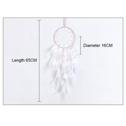 Dream Catcher Led Handmade Dream-catcher Traditional Feather Hanging Home Wall Decoration  Night Dream Catchers  Decor Ornament Wall Hanging Wind Chimes For Home Room Decoration