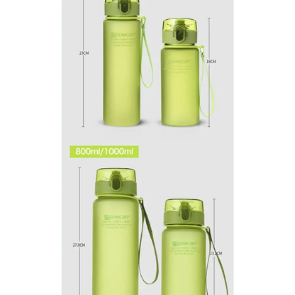 Durable Sports Cup Couple Water Cup Plastic Portable Drink Bottle Tarvel Outdoor Rope Water Bottle Juice Milk Cup Kitchen Water Cup
