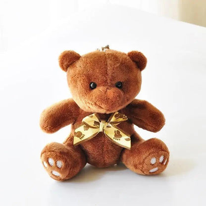 Durable Teddy Bears Stuffed Toys Small Plush Dolls Animal Soft Fluffy Baby Pendant Gift Kids Picnic/Wedding Favor/Baby Shower