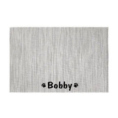 Durable Waterproof Pet Feeding Mat Water Cushion Non- Slip Personalized Pet Mat For Dog Cat Bowl Drinking Feeding Mat