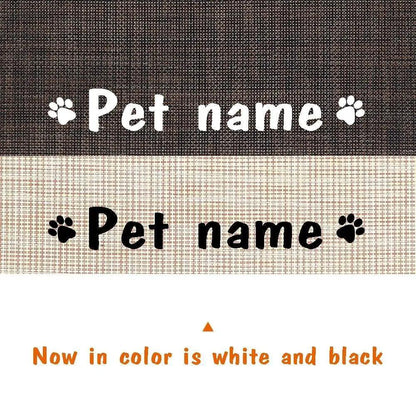Durable Waterproof Pet Feeding Mat Water Cushion Non- Slip Personalized Pet Mat For Dog Cat Bowl Drinking Feeding Mat